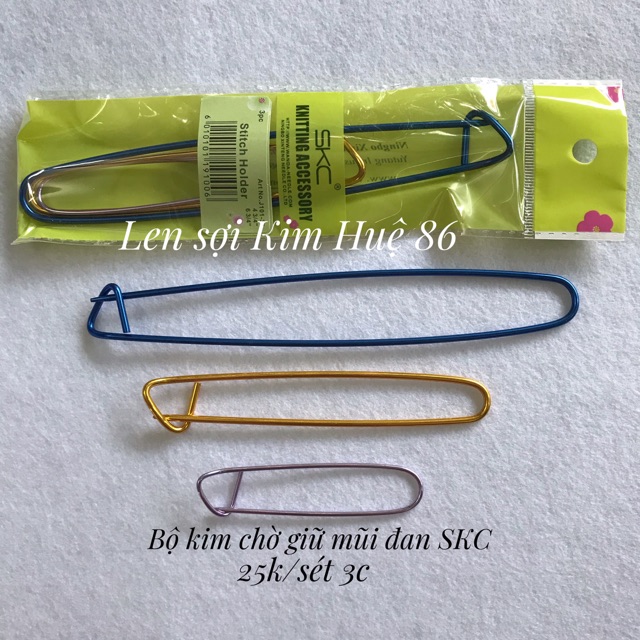 Bộ kim chờ giữ mũi đan SKC
