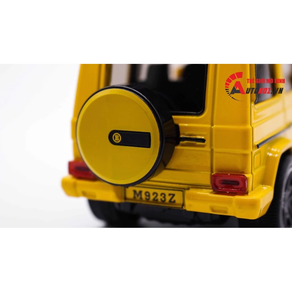 MÔ HÌNH XE MERCEDES BRABUS YELLOW 1:24 XLG 7458