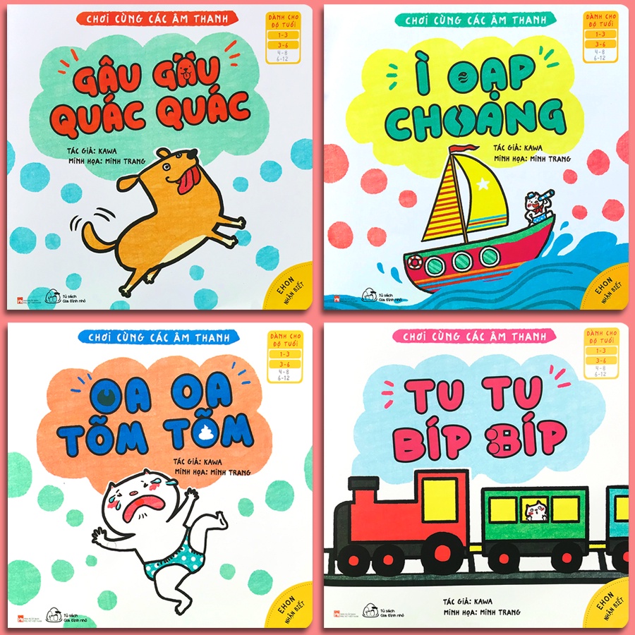 Sách - Ehon Chơi Cùng Các Âm Thanh - Tuti Tuti