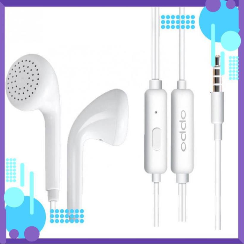 Đẹp rẻ  Tai Nghe OppO Cho F1S,F7,F5 Hàng Bốc Máy ,Âm Thanh Sóng Động,Có Mic Đàm Thoại