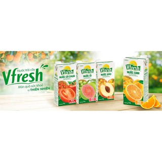 Nước Ép Vfresh Đào 1L