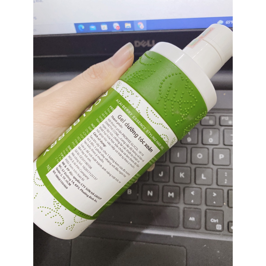 Gel dưỡng tóc xoăn Acai Beauty France Styling