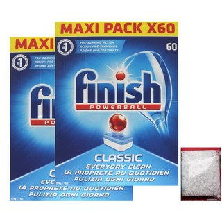 Viên rửa bát Finish Classic 77 viên combo 2 hộp