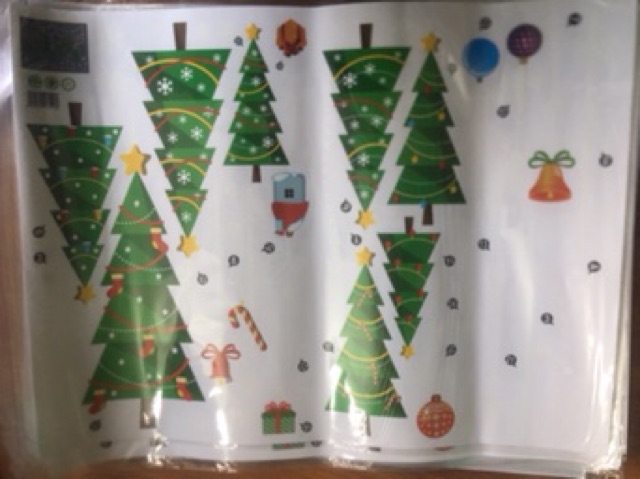 Giấy dán tường noel