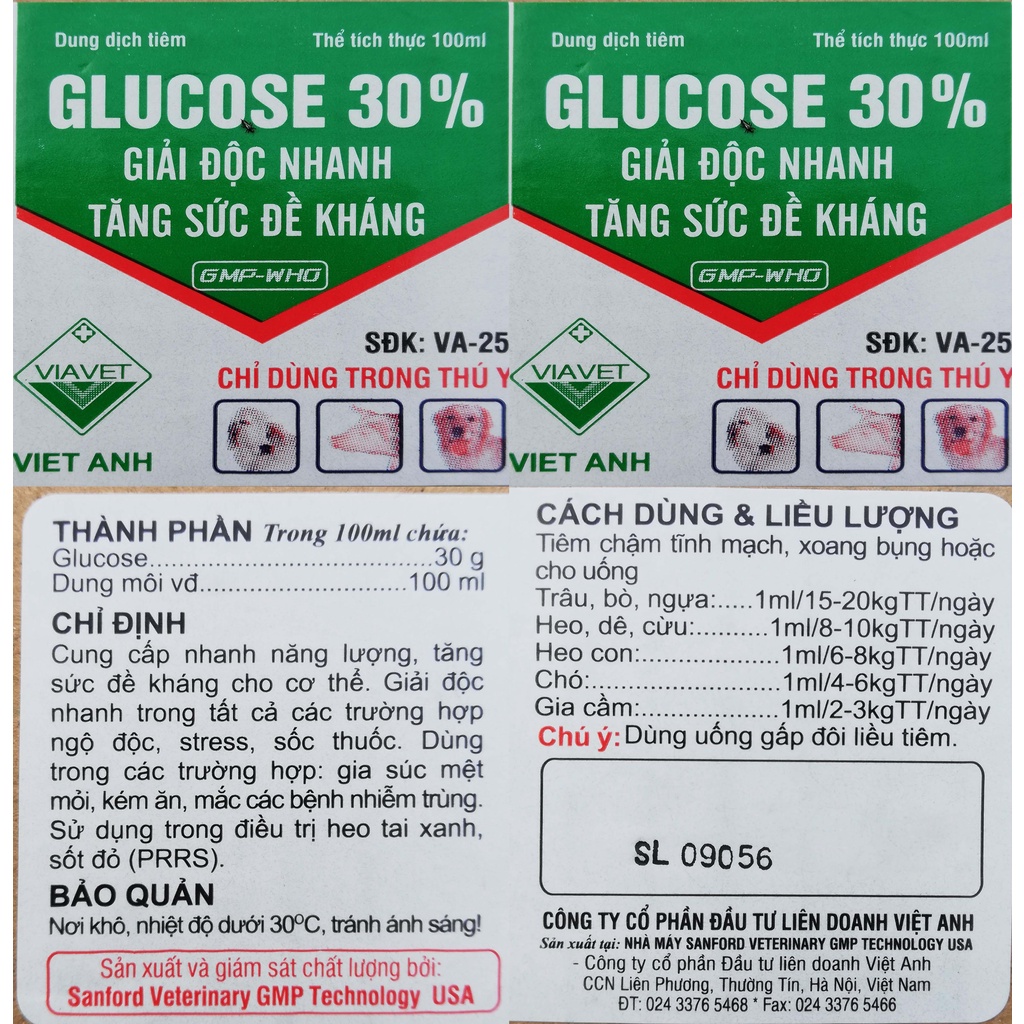 1 lọ GLUCO 30% 100ml