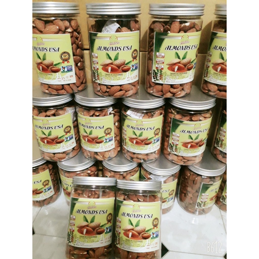 Nhân hạnh nhân tách vỏ sấy chín 500gr