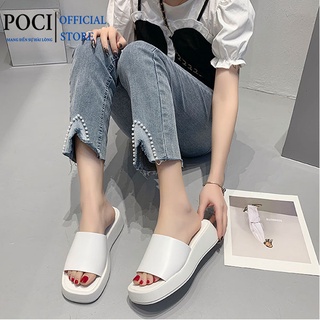 Dép đế xuồng quai ngang bản to đi chơi đi biển siêu xinh POCI 088