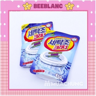 Bột tẩy lồng máy giặt, bột vệ sinh máy giặt hàn quốc 450G