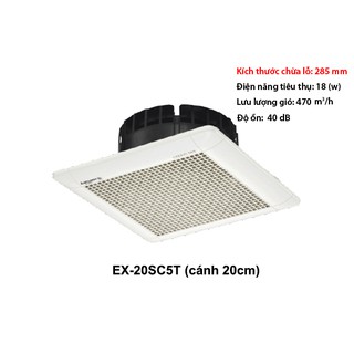 Quạt thông gió Mitsubishi EX-20SC5T
