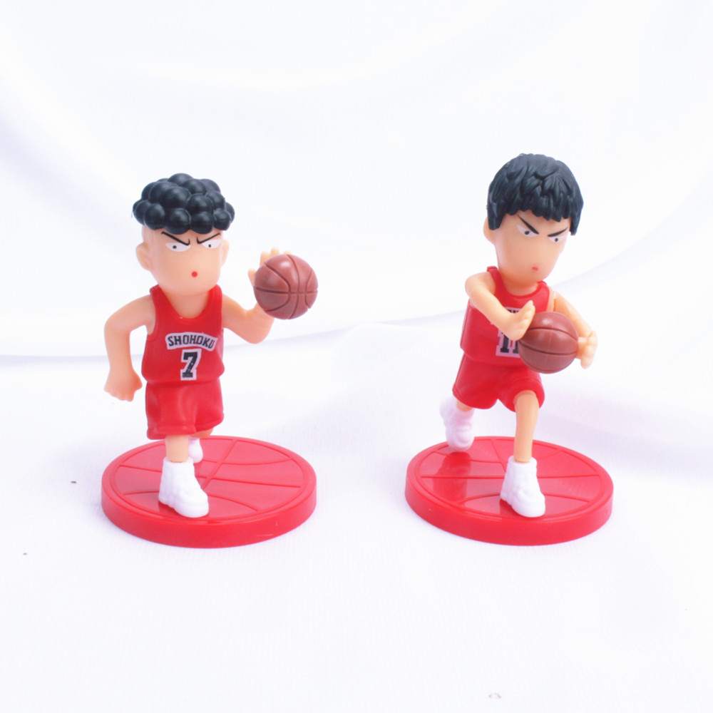 Bộ 5 mô hình nhân vật anime Slam Dunk 7cm