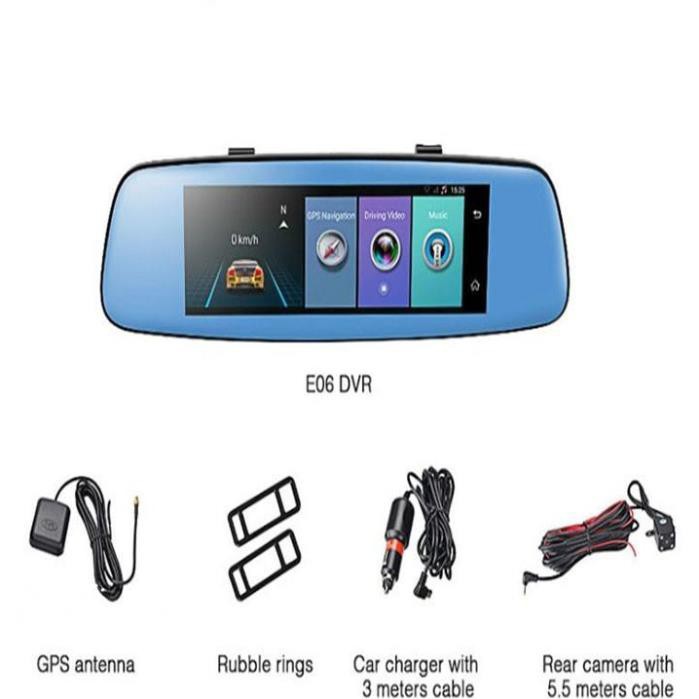 Camera hành trình gương Android 7 inch 4G/WIFI/GPS/ADAS E06 giám sát từ xa ver 2020 | BigBuy360 - bigbuy360.vn