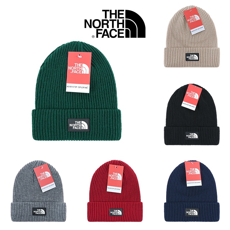 Nón Len Trùm Đầu Giữ Ấm Thêu Chữ The North Face Cho Nam Và Nữ