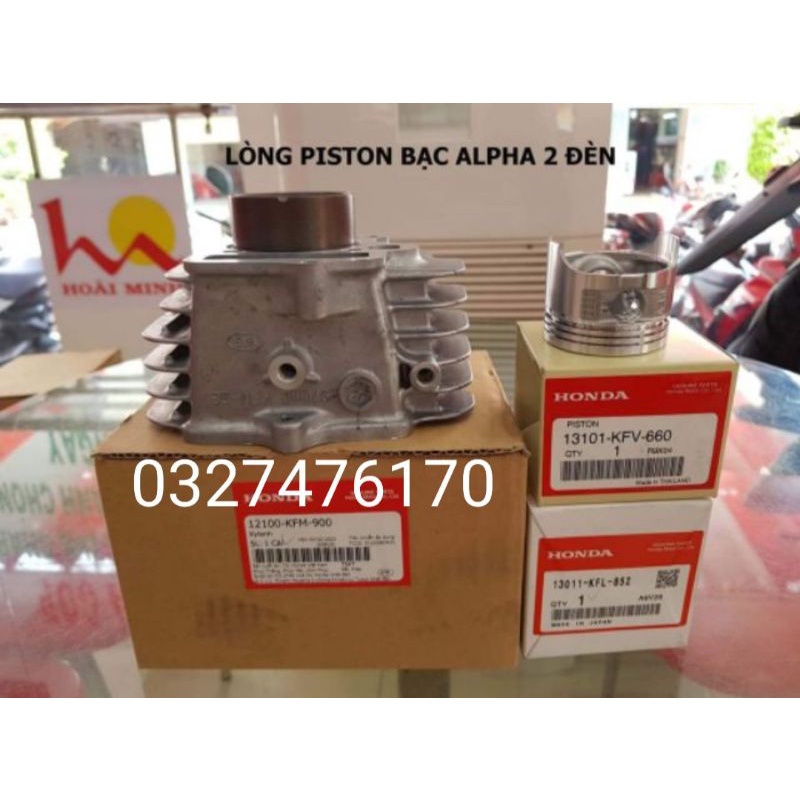 Bộ lòng hơi xilanh xe Super DREAM , WAVE 100 luôn pitong bạc