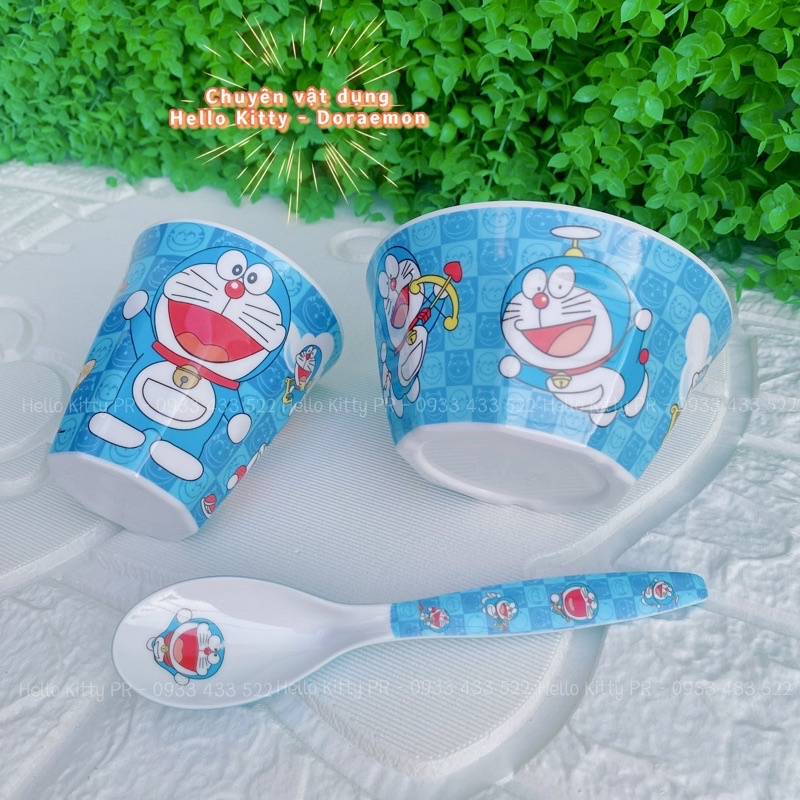 Set combo bàn ăn Doremon Doraemon