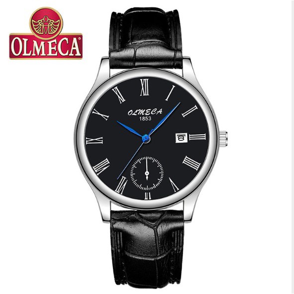 Đồng hồ Olmeca nam dây da Japan 758 (fullbox) | BigBuy360 - bigbuy360.vn