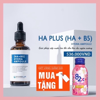 Tinh chất serum căng bóng da kyung lab ha plus hydra ampoule 50ml chính hãng