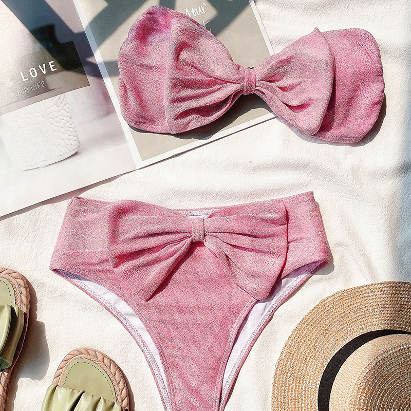 Bikini hình nơ thời trang lấp lánh cho nữ | BigBuy360 - bigbuy360.vn