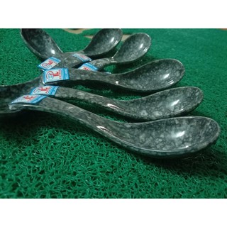 Combo 10 Muỗng vân đá xanh đen Melamine
