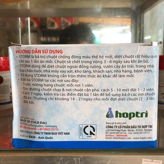 Thuốc diệt chuột dạng viên