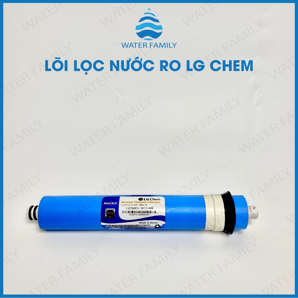 Lõi lọc nước, RO HÀN QUỐC LG CHEM, Lõi lọc nước số 4 sử dụng tất cả các máy lọc nước RO Chính hãng