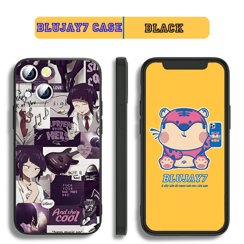 Ốp lưng purple anime aesthetic cho iPhone 13ProMax iPhone 11 X XsMax Xr iPhone 7 8Plus  BLUJNRT00023