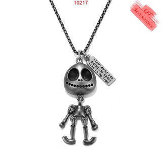 Dây chuyền mặt bộ xương hoạt hình unisex hiphop