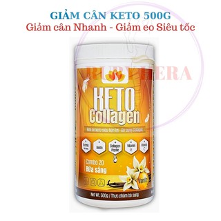 Giảm cân Keto Collagen KC01 – Bữa Ăn Siêu Tiện Lợi– Giảm Cân Nhanh – Giảm Cân An Toàn (Hộp 500GRAM)