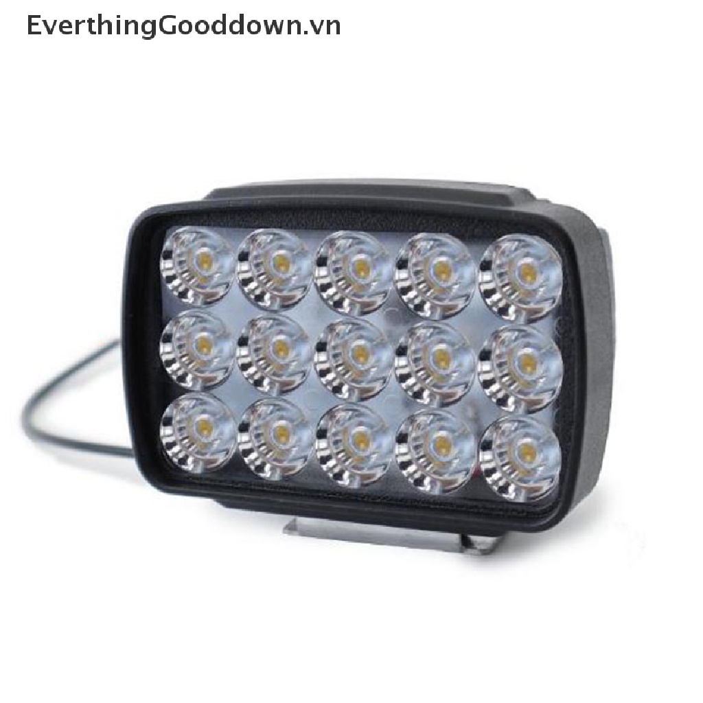 Đèn Pha LED 15 Bóng 1000LM Chuyên Dụng Cho Xe Mô Tô ATV UTV