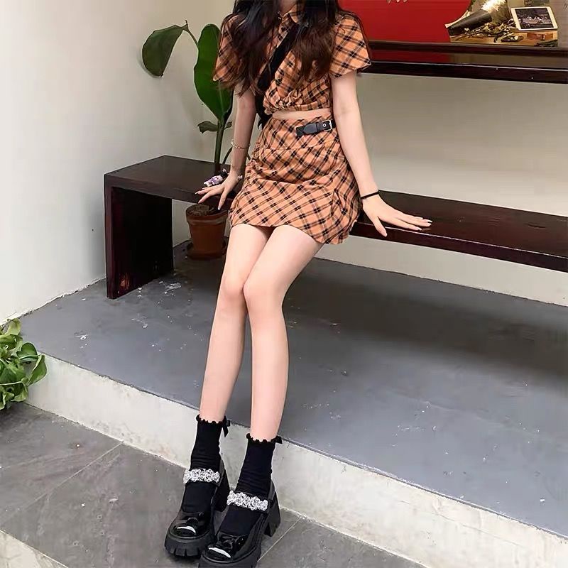 Women's dress in early spring 2022 new summer salt dress with light ripe style and advanced sense of two-piece dress