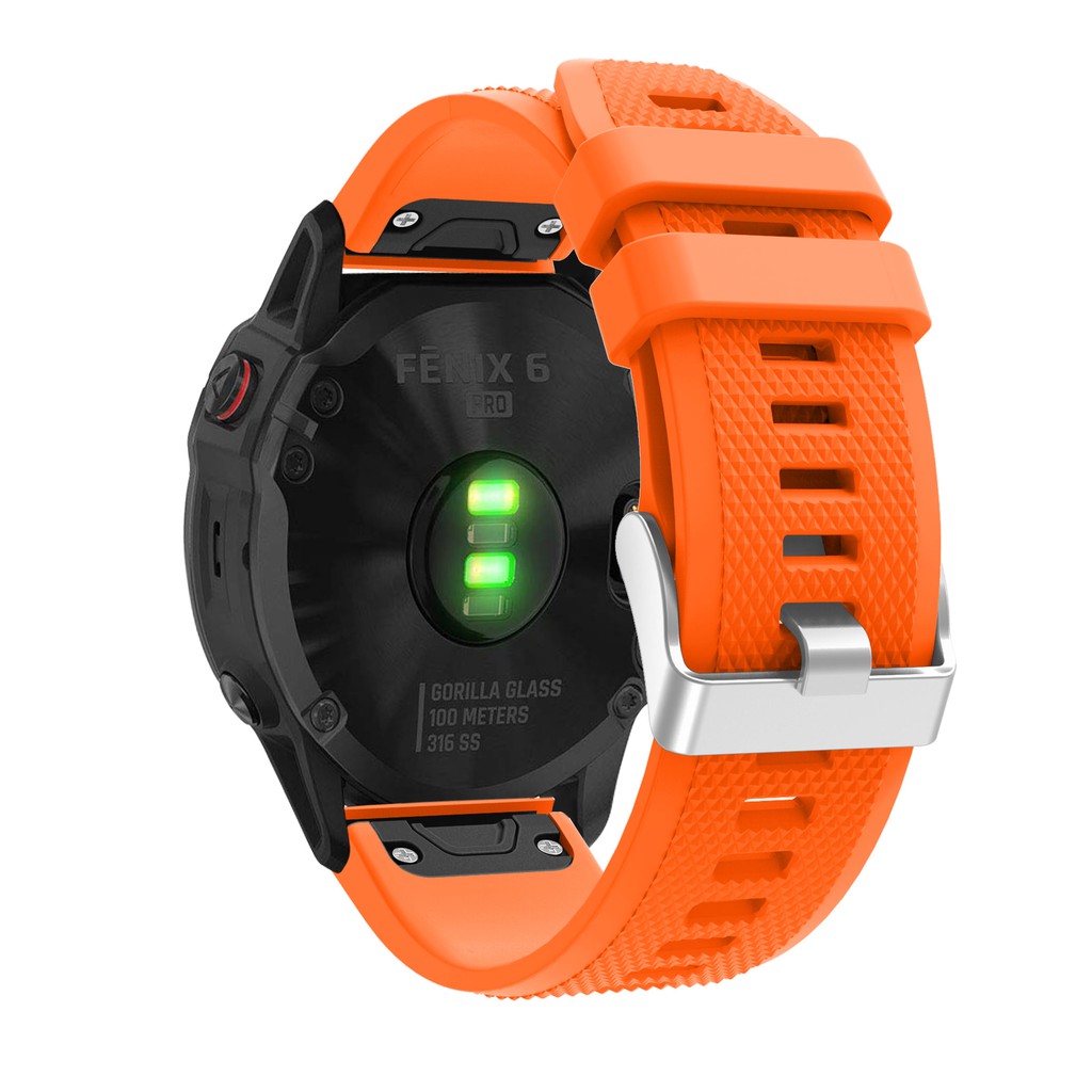 Dây Đeo Đồng Hồ Bằng Silicone 22mm Cho Garmin Fenix 6 / 6 Pro / 5 / 5 Plus / Forerunner 945 / 935 / Approach S60 / Instinct / Quatix 5