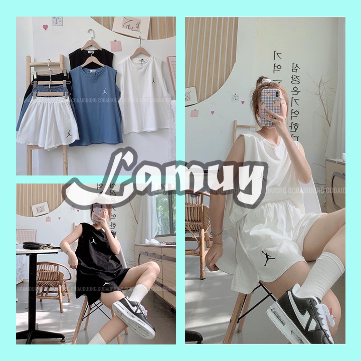 [S025] Set bộ ❤️FREESHIP❤️Áo thun tanktop  PUMA kèm quần