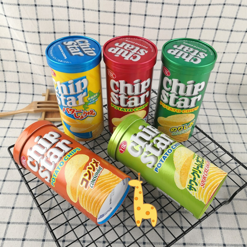 Snack Bim Bim Khoai Tây Chipstar Nhật Bản 50G Thơm Ngon Giòn Rụm Nguyên Liệu Tự Nhiên An Toàn Cho Bé Từ 1 Tuổi
