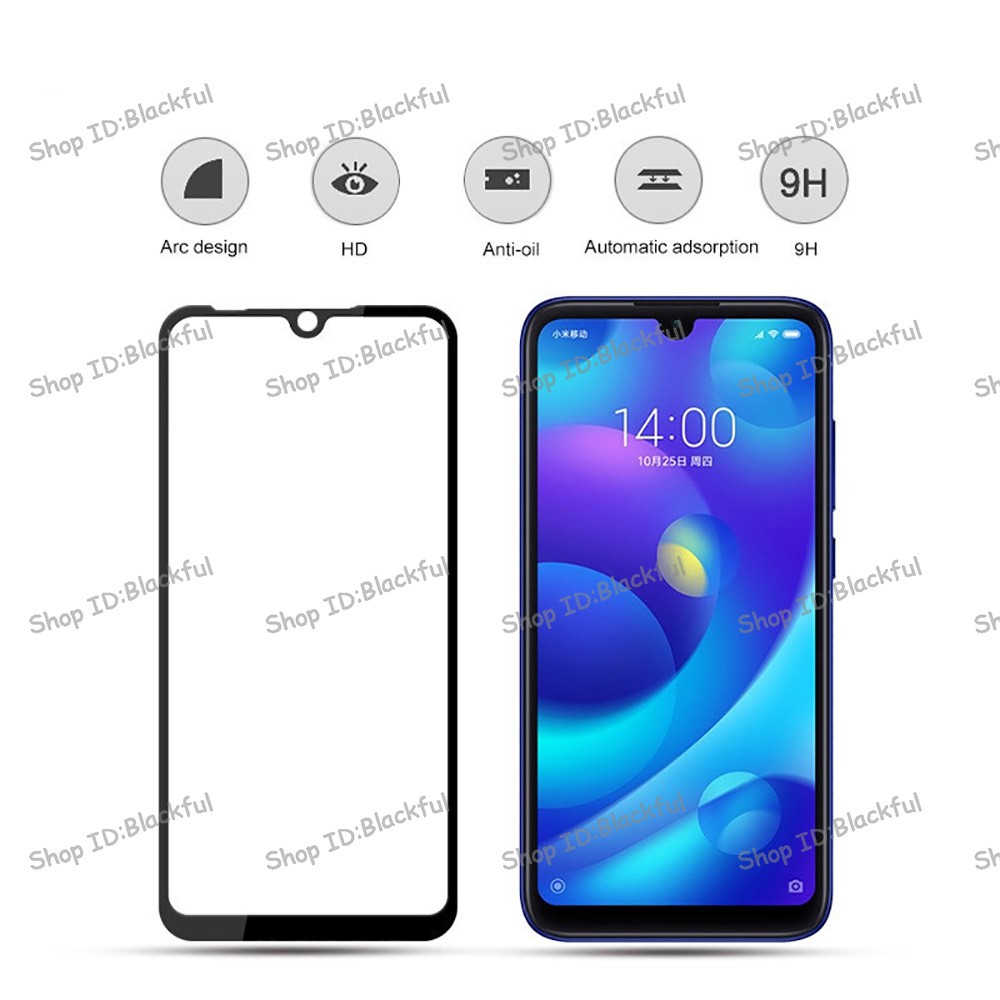 Kính cường lực bảo vệ màn hình độ cứng 9H cho Full Cover Tempered Glass For Xiaomi Redmi 9 Pro Note 9s Redmi Note 4/4X Note 5 Pro Redmi Note 5A Screen Protector For Redmi Note 6 6 Pro Note 7 7 Pro Redmi Note 8 8 Pro Note 9 9 Pro Glass Film