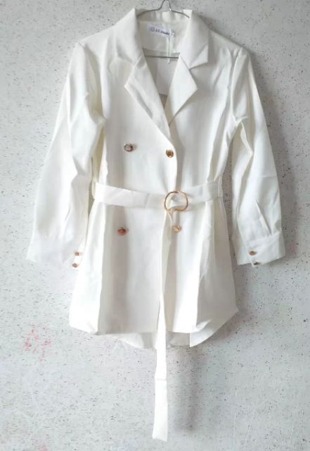 Đầm sơ mi cổ vest thời trang Ulzzang hàng Quảng Châu (ảnh thật cuối) | BigBuy360 - bigbuy360.vn