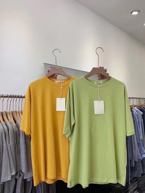 Áo phông trơn unisex - Hàng QC ảnh thật