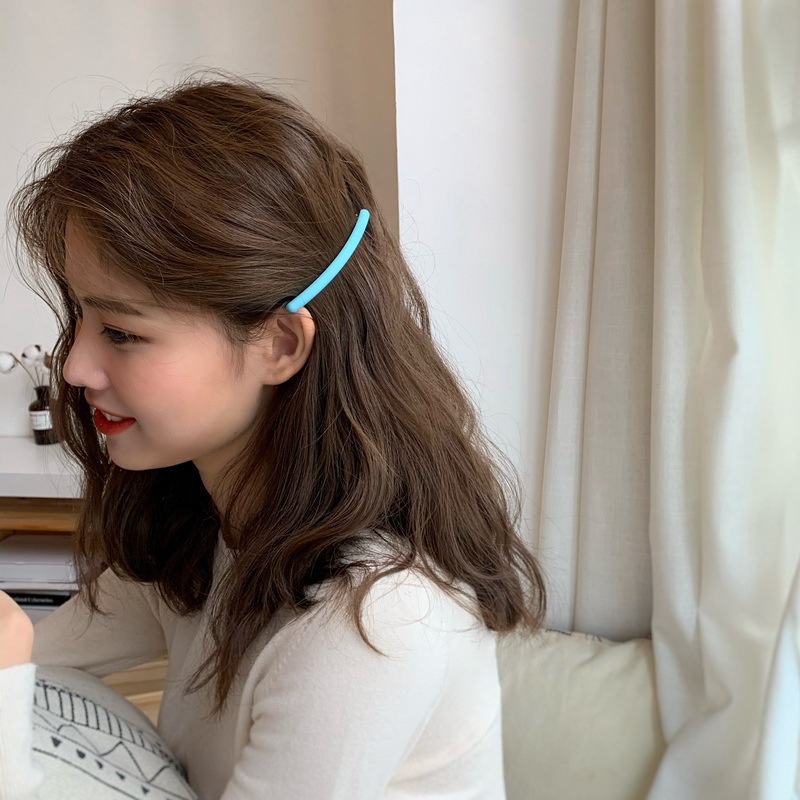 Kẹp Tóc Màu Trơn Đơn Giản Dễ Phối Đồ kf021