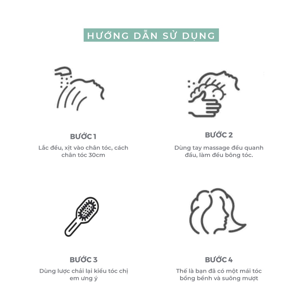 Dầu gội khô dạng xịt LIFUSHA 150ml, Dầu gội đầu khô nội địa Trung giảm bết dính, tóc bồng bềnh