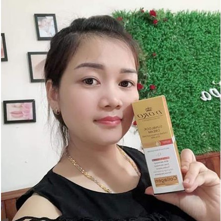 Kem chống nắng cao cấp Doro Collagen Q10 SPF 50/PA+++ 50ml nhập khẩu chính hãng NPP Bizshop