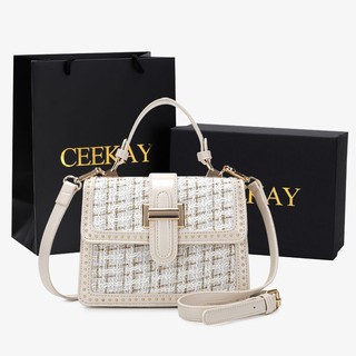 Túi ceekay nắp logo chữ h
