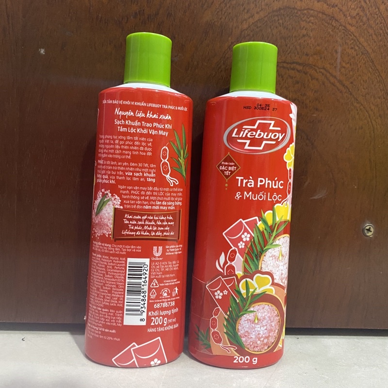 Sữa tắm Lifebuoy Matcha Khổ Qua 200g(hàng km)