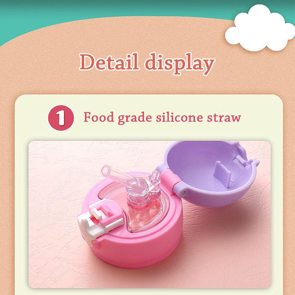 KUNHEV Bình Nước 700ML Có Ống Hút Và Dây Đeo Vai