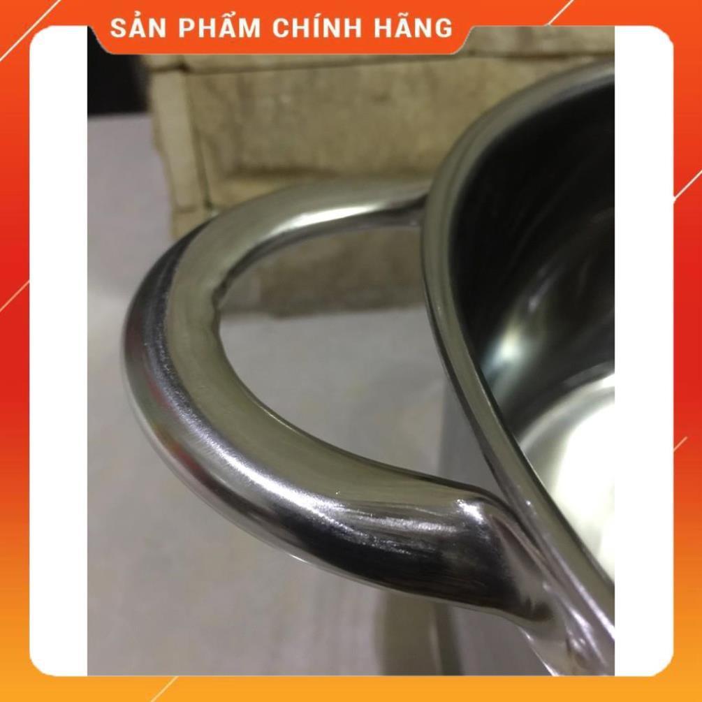 [Hàng chính hãng] NỒI INOX TIẾN THÀNH, đun bếp gas, bếp từ (nhiều size từ 14CM - 32CM)