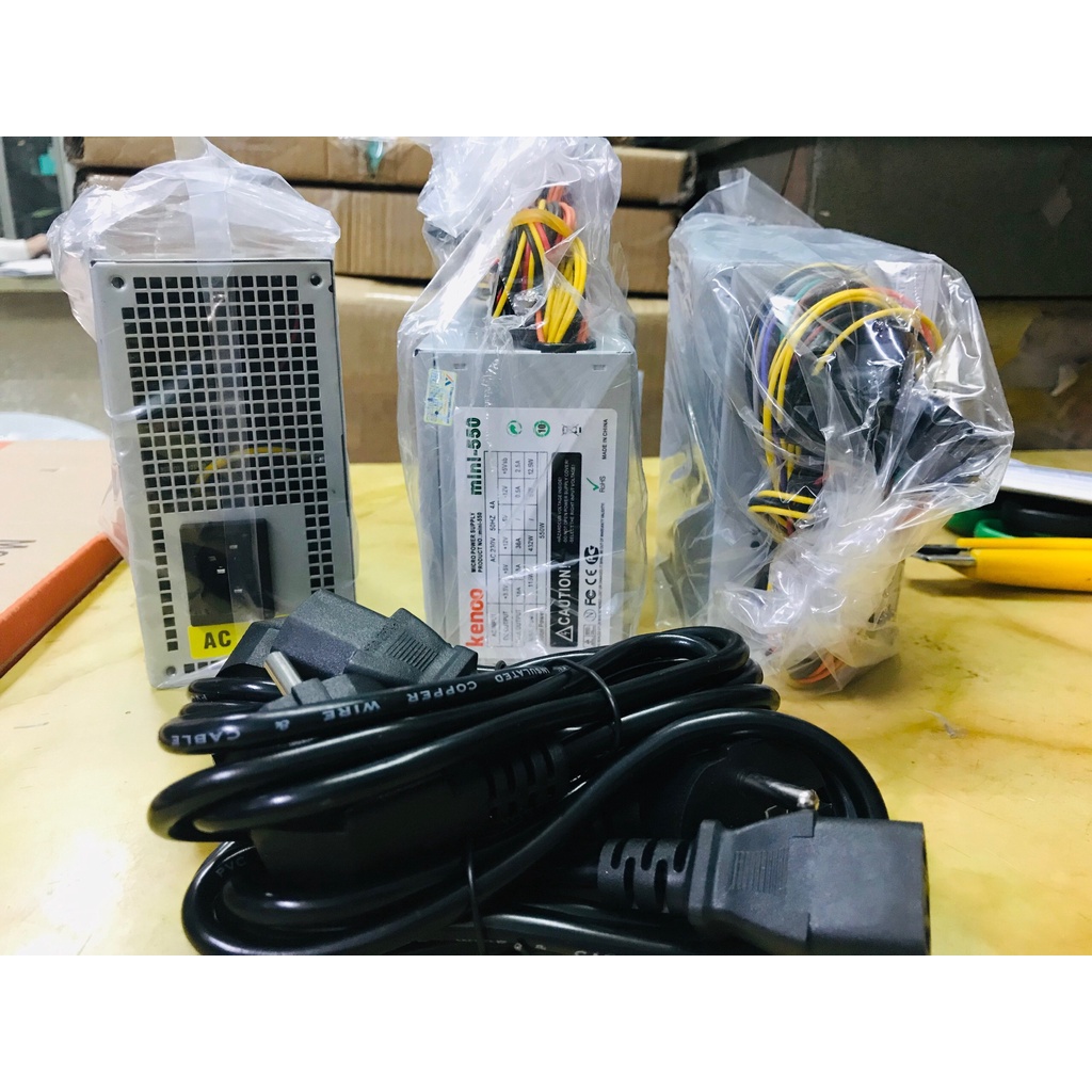 Nguồn máy tính Mini Kenoo 550 mới 100% -Có kèm dây nguồn