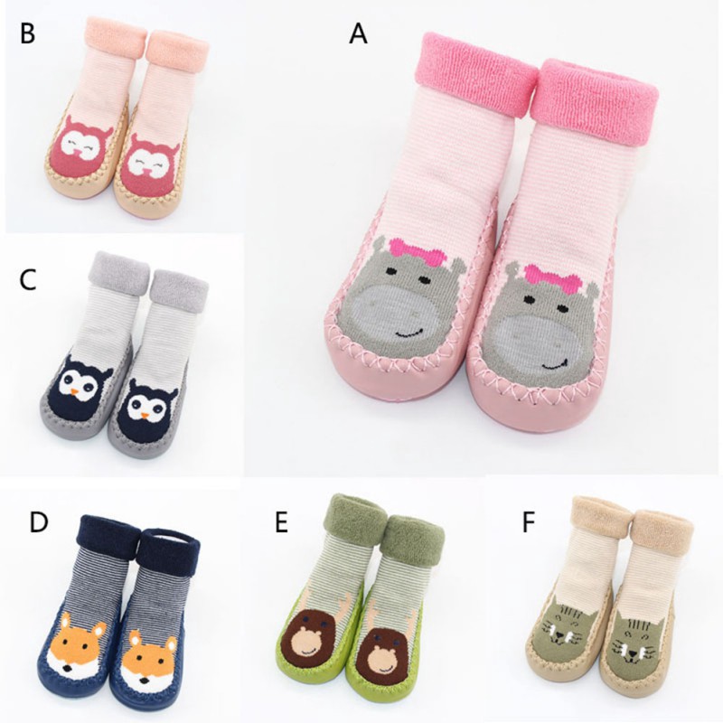 Giày tất bò chống trượt cho bé