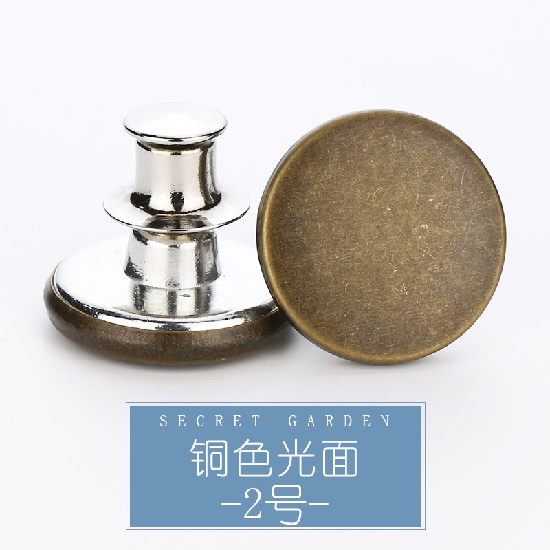 Ghim Cài Thắt Lưng Bằng Kim Loại Không Đục Lỗ