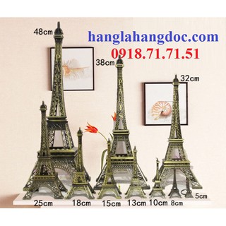 Tháp Eiffel cao 48cm vật trang trí độc đáo pha trộn giữa cổ điển và hiện đại