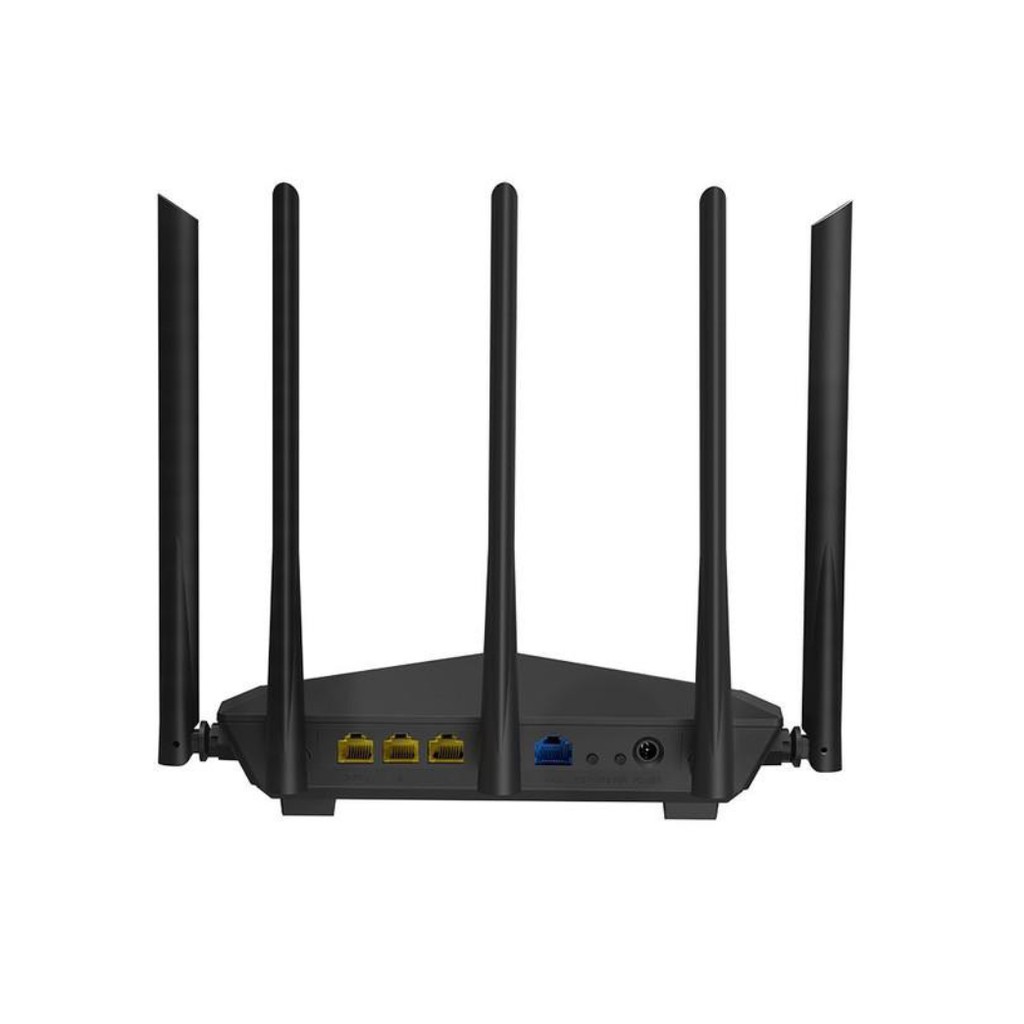 Phát wifi Tenda AC7 5 râu xuyên tường DualBand 1200Mbps, 5 Anten 6dbi 