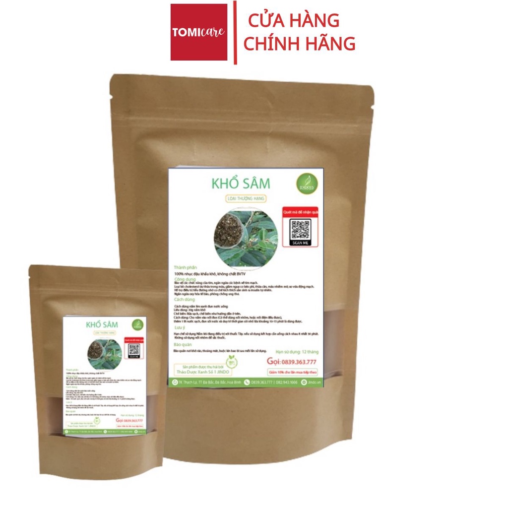 Khổ sâm khô thượng hạng Sasuke 1kg tác dụng hỗ trợ điều tr_ị đường ruột, v_iêm đại tràng