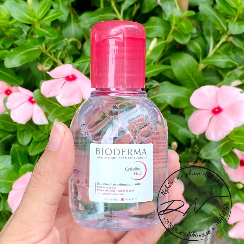 Tẩy trang BIODERMA HỒNG bản nội địa Pháp dành cho mọi loại da