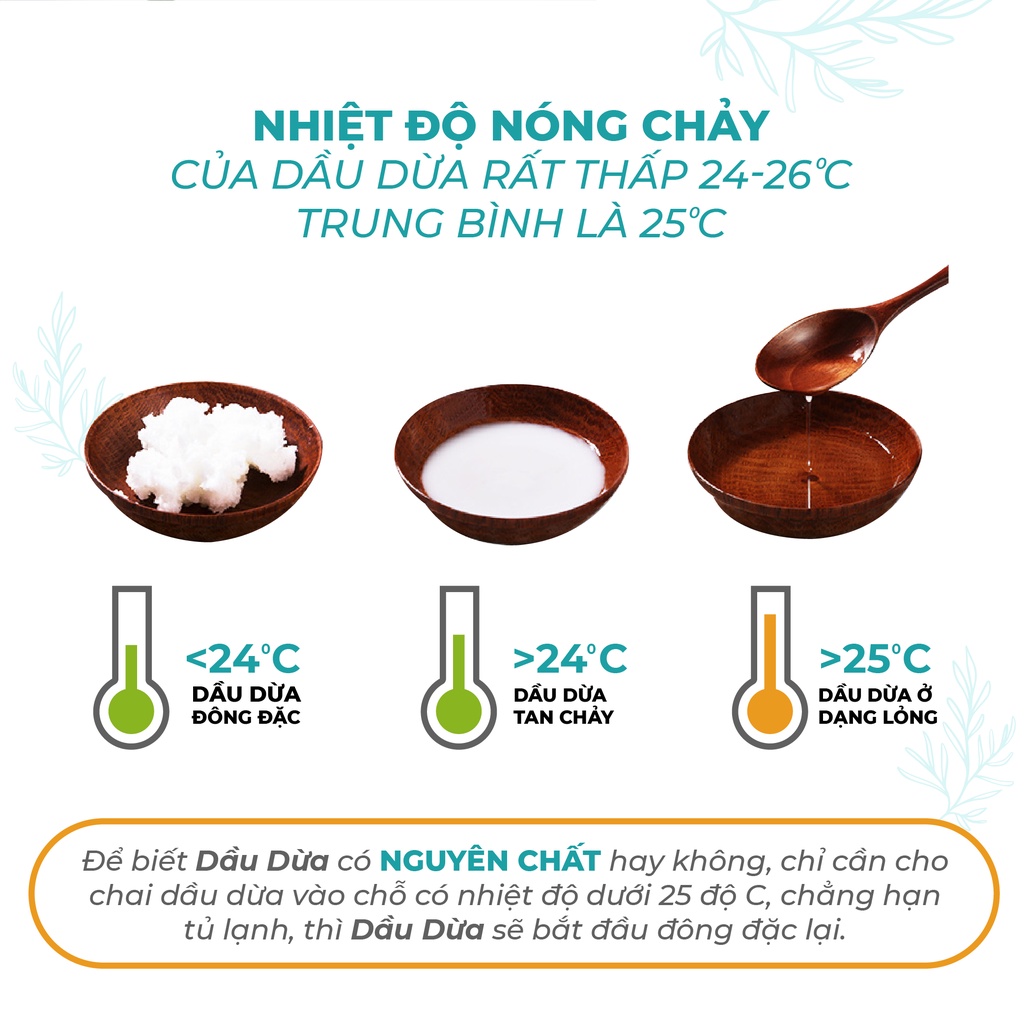 Dầu Dừa 24Care Nguyên Chất - Dưỡng tóc, giảm mụn, giảm tình trạng rạn da, tẩy trang - Dung tích 60ml